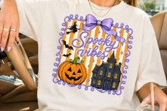 Spooky Vibes Halloween Sublimation PNG Product Image 4