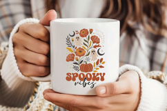 Spooky Vibes SVG | Halloween PNG | Spooky Halloween Clipart Product Image 2