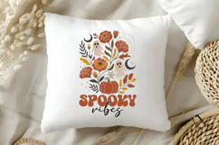 Spooky Vibes SVG | Halloween PNG | Spooky Halloween Clipart Product Image 4