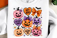 Trending Halloween PNG, Spooky Season PNG, Cute Pumpkin PNG Product Image 2