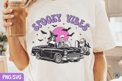 Spooky Vibes Png, Retro Halloween Png, Witchy Halloween Product Image 1