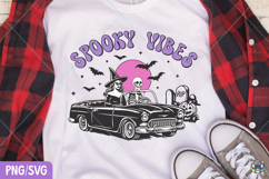 Spooky Vibes Png, Retro Halloween Png, Witchy Halloween Product Image 3