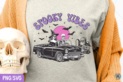 Spooky Vibes Png, Retro Halloween Png, Witchy Halloween Product Image 4