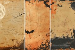 Spooky Vintage Halloween Digital Paper Bundle Product Image 3