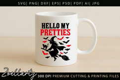 Hello My Pretties SVG for Cricut Spooky Witch Halloween SVG Product Image 6