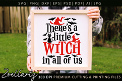 Witch Halloween SVG for Cricut Spooky Boo T-shirt Mug Design Product Image 2