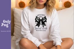 Spooky Witch Social Club Witch Be Crazy - Halloween Product Image 2