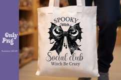Spooky Witch Social Club Witch Be Crazy - Halloween Product Image 1
