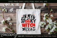Spooky Witch Halloween SVG Funny Witchy T-shirt Mug Design Product Image 5
