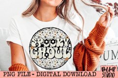 Spooky Ghoul Retro Ghosts PNG Sublimation Design Product Image 1