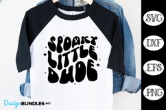 Spooky Little Dude Halloween Kids SVG Product Image 1