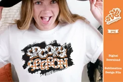 Spooky Season Sublimation PNG file for Halloween Product Image 3