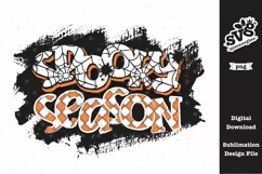 Spooky Season Sublimation PNG file for Halloween Product Image 5