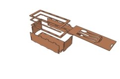 Spoon and fork box- laser cutting file Product Image 4
