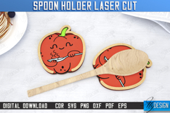 Spoon Holder Laser Cut | Pepper Shape | Kitchen Accessories Product Image 1