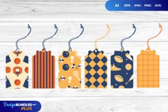 Sport Patterned Shaped Tags Product Image 1
