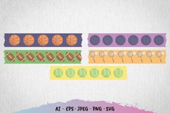 Sport Patterned Tape Set Product Image 1