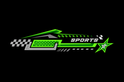 Sport racing modification stripes sticker vinyl design Product Image 2