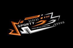 Sport racing stripe car modification wrap sticker vinyl deca Product Image 2