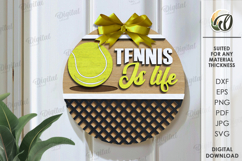 Sport Round Signs Bundle Laser Cut. Wall decor SVG Product Image 5