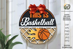 Sport Round Signs Bundle Laser Cut. Wall decor SVG Product Image 10