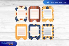 Sport Shaped Journaling Pages Product Image 1