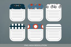 Sport Shaped Journaling Page Product Image 1