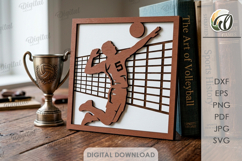 3D Sport Signs Bundle Laser Cut. Wall Decor SVG Product Image 6