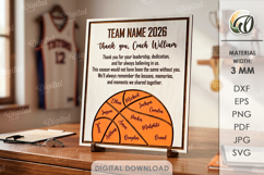 Sport Team Signs Bundle Lasercut. Custom Sign With Stand SVG Product Image 4