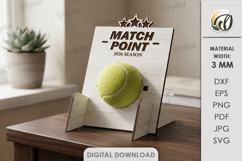3D Sports Trophy Displays Bundle Lasercut. Display Stand SVG Product Image 4
