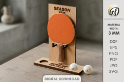 3D Sports Trophy Displays Bundle Lasercut. Display Stand SVG Product Image 6