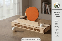 3D Sports Trophy Displays Bundle Lasercut. Display Stand SVG Product Image 7