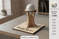 3D Sports Trophy Displays Bundle Lasercut. Display Stand SVG Product Image 9
