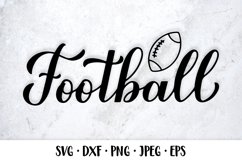 Football SVG. Sports typography design. Activity game Product Image 1