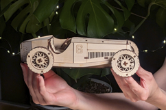 Old Sport Car - laser cut file, 3d laser design Product Image 4