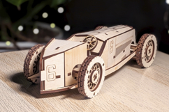 Old Sport Car - laser cut file, 3d laser design Product Image 9
