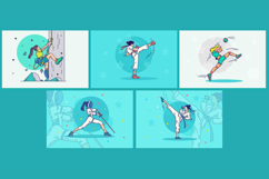 Fencing, Mountaineering, Volleyball, Martial Arts Sport Product Image 1