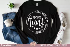 sports aunt svg