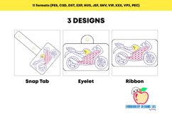 Sports Bike ITH Keyfob Design Product Image 2