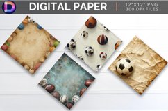 Sports Collection Digital Paper Product Image 1