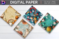 Sports Collection Digital Paper Product Image 1