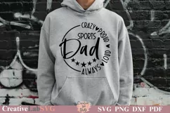 sports dad svg