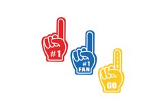 Sports Foam Fingers Product Image 1