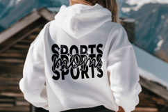 Retro Sports Mom SVG PNG T-shirt Design Product Image 3