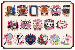 Sports Mom Mega Bundle | Game Day Mom Quotes Product Image 3