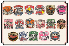 Sports Mom Mega Bundle | Game Day Mom Quotes Product Image 5