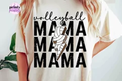Volleyball Mama png, volleyball Sublimation Design Product Image 6