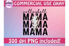 Volleyball Mama png, volleyball Sublimation Design Product Image 7