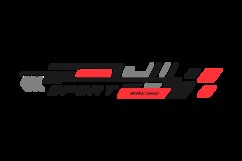 Sports stripe vinyl stickers racing decal graphic Product Image 2