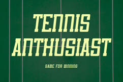 Sportzenn Bold Athletic Sport Display Typeface Product Image 2